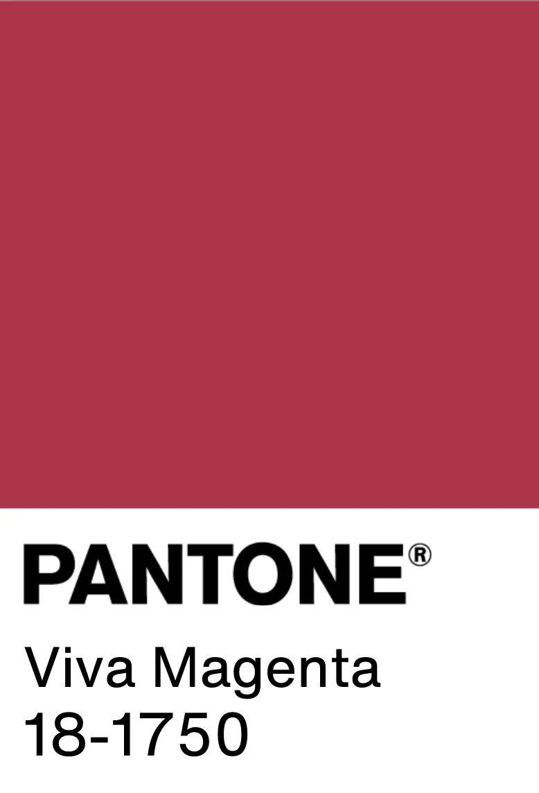 潘通 ,年度代表色,洋红万岁 . 潘通 发布2023 年度代表色：Viva Magenta 18-1750（洋红色）