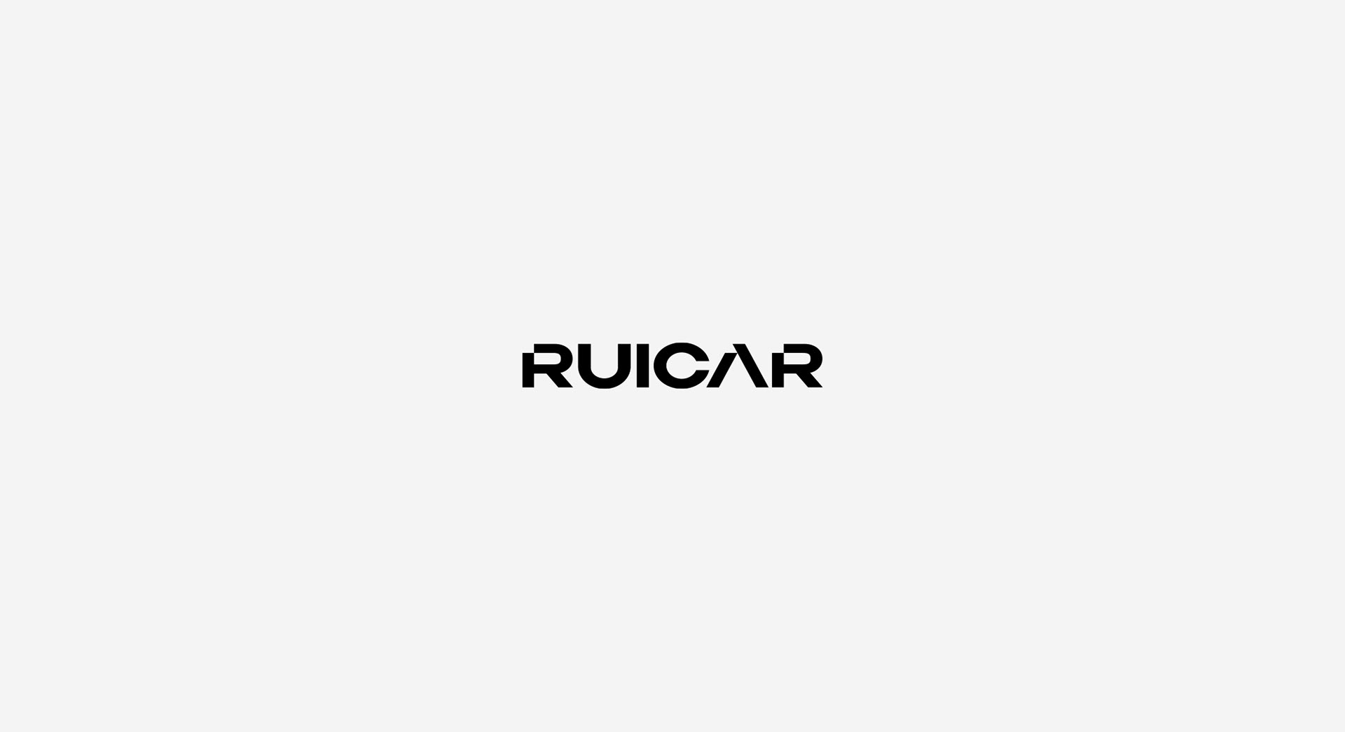 汽车,视觉识别,VI . 巴西Ruicar豪华汽车店品牌视觉识别设计