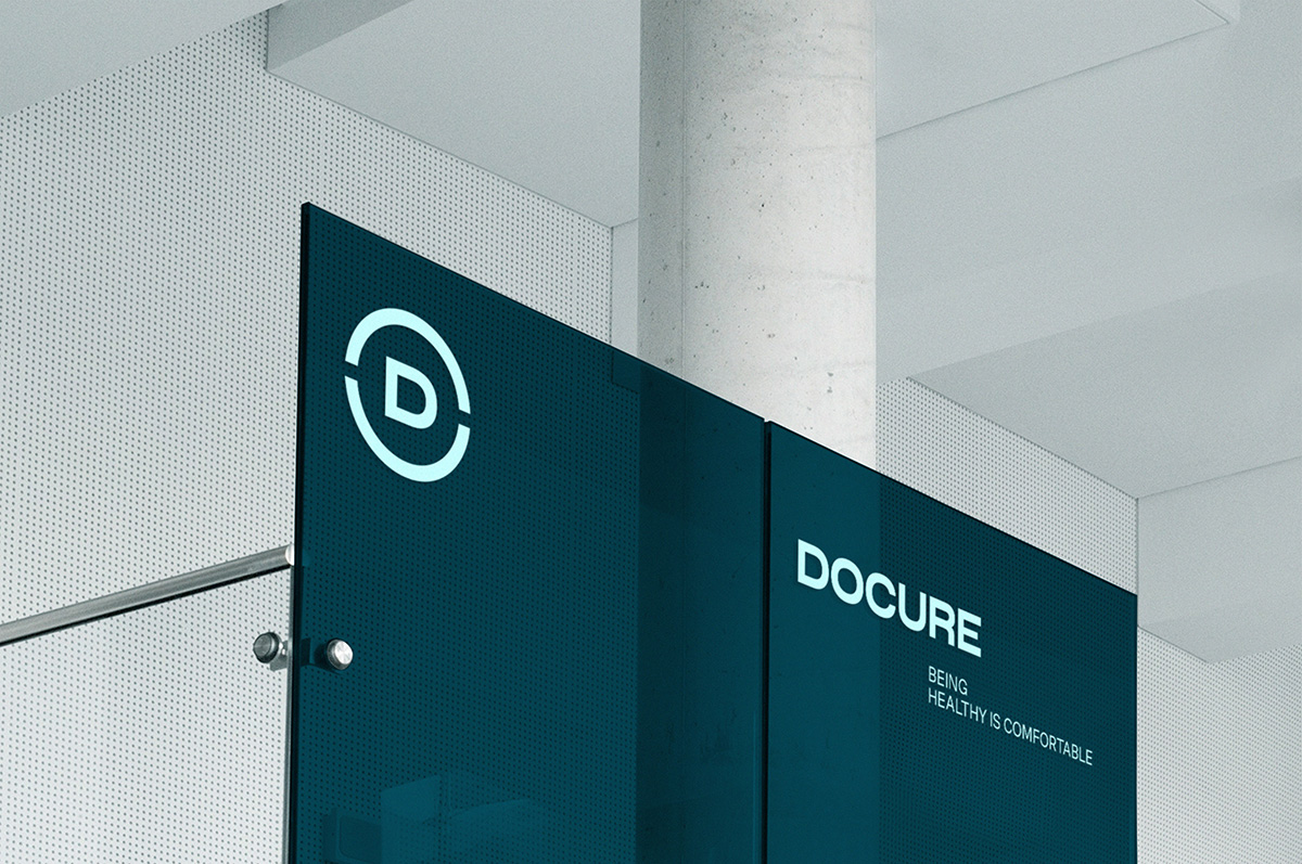 乌克兰DOCURE在线医疗平台品牌设计 . 乌克兰DOCURE在线医疗平台品牌设计 