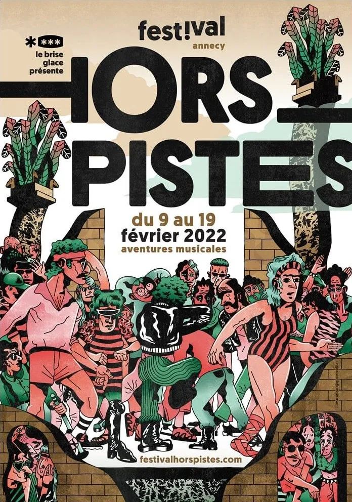 法国音乐节,海报设计 . TOP100 2022法国音乐节海报设计欣赏