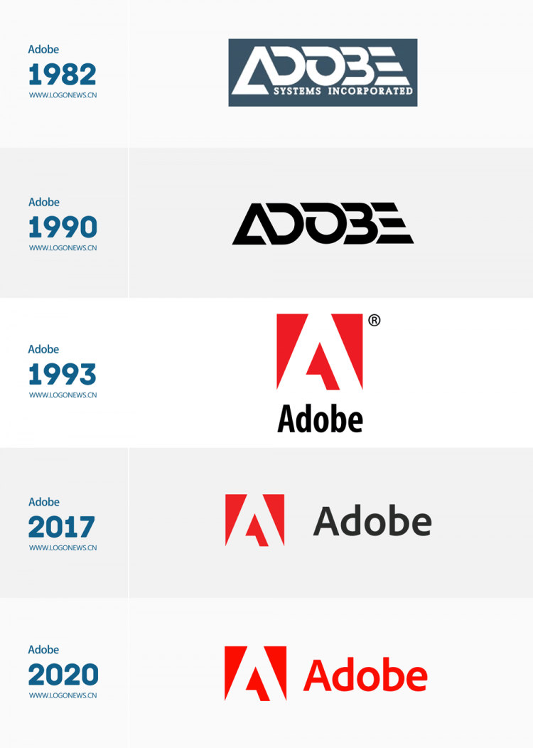 Adobe,品牌,标志,logo . Adobe启用新品牌标志?