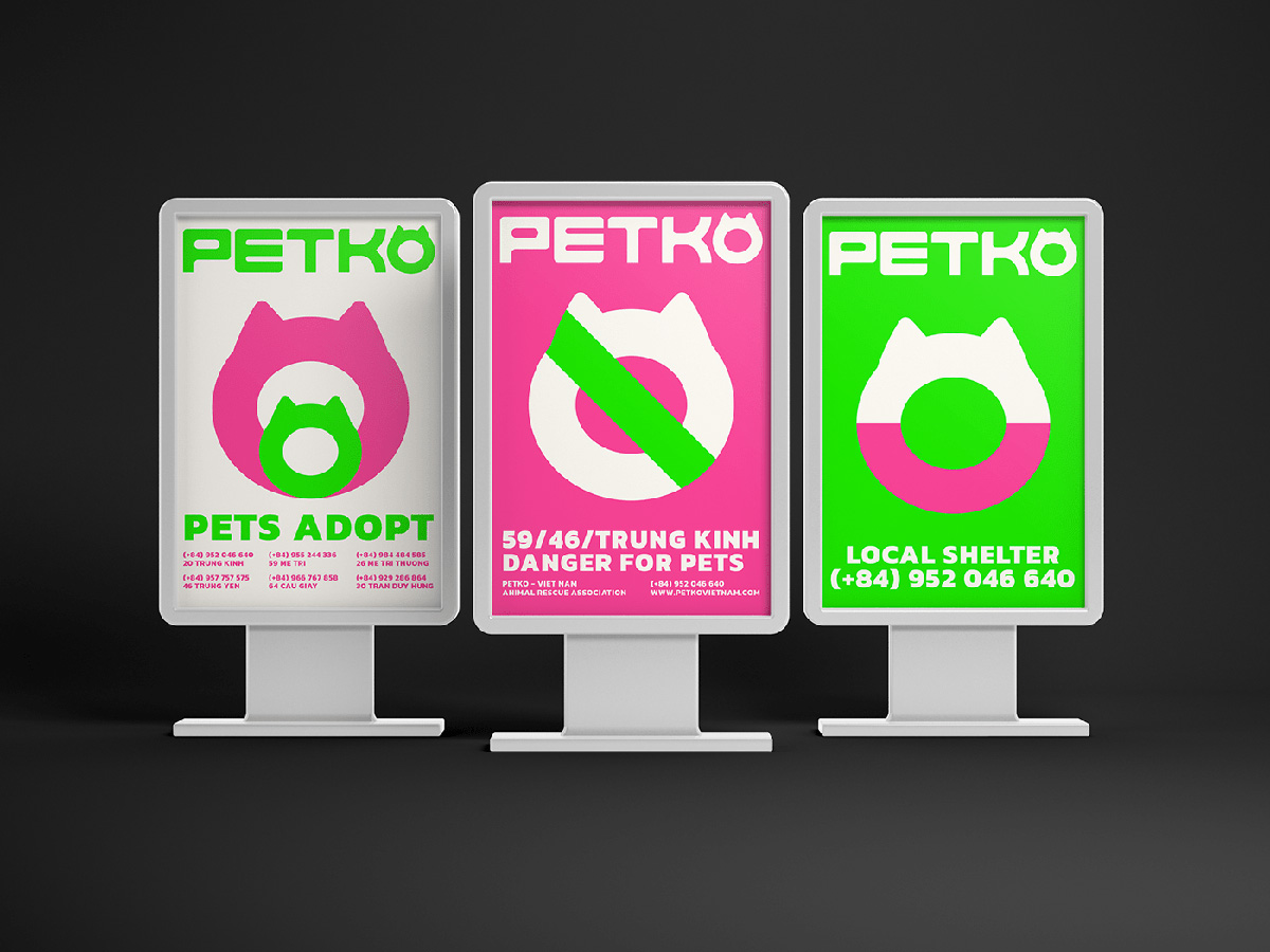 越南,PETKO,动物,收容所,视觉,设计 . 越南PETKO动物收容所视觉VI设计 