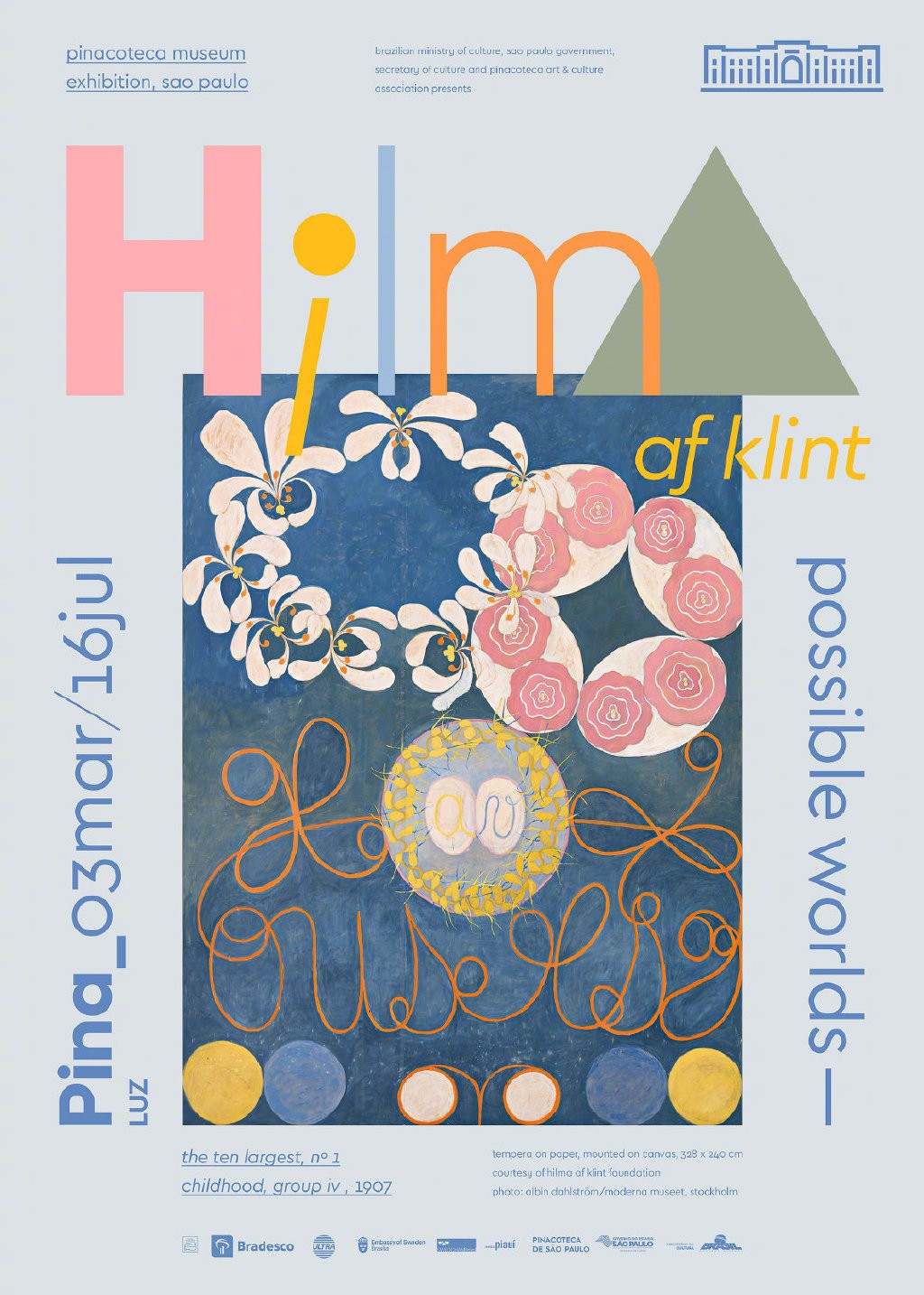 瑞典,设计师,Hilma,Klint,海报设计 . 瑞典设计师 Hilma af Klint的海报设计