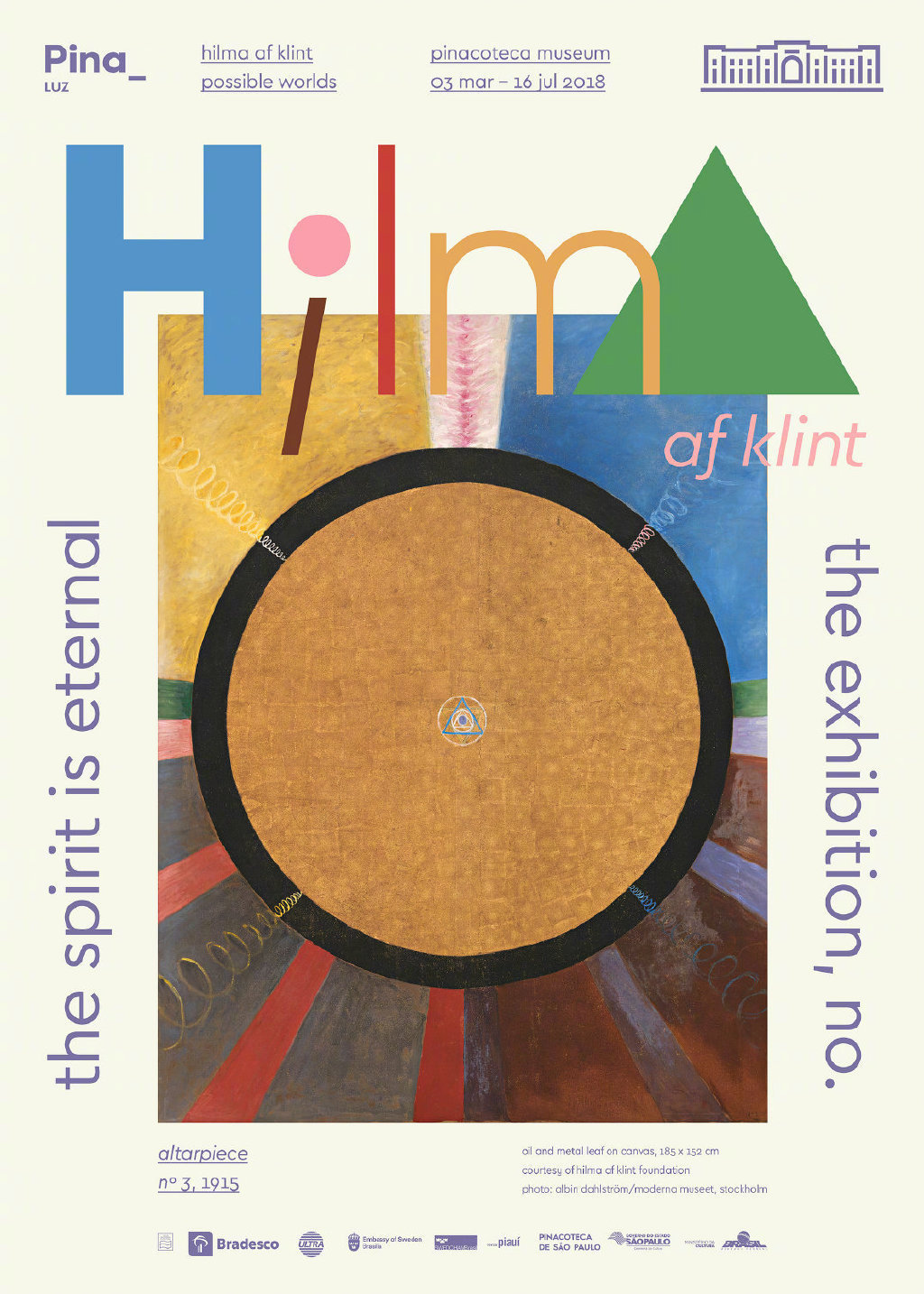 瑞典,设计师,Hilma,Klint,海报设计 . 瑞典设计师 Hilma af Klint的海报设计