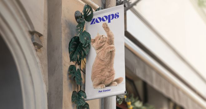 Zoops,宠物,中心,品牌,视觉,形象设计 . Zoops 宠物中心品牌视觉形象设计