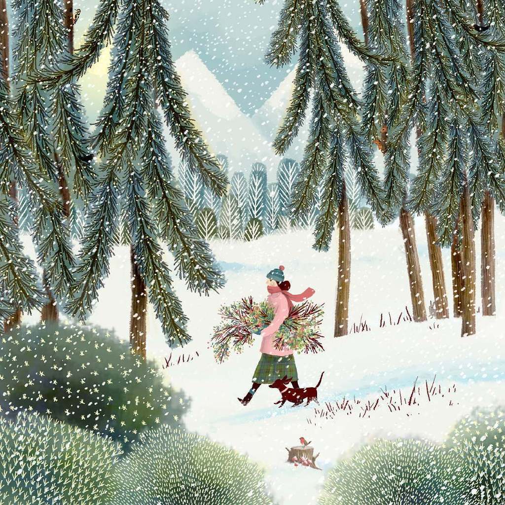 英格兰,画师,Jane,Newland,童话,森林,作品 . 英格兰插画师 Jane Newland 童话森林作品